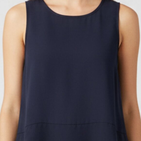 Ann Taylor Sleeveless Chiffon Tiered Top - Picture 13 of 16